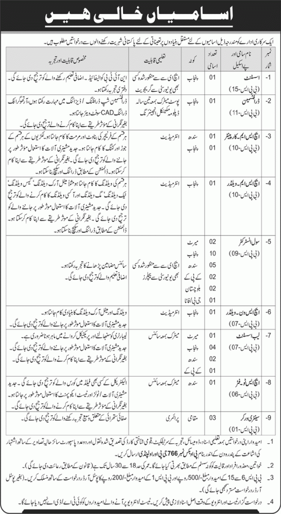 Public Sector Organization Rawalpindi Jobs May 2024 Latest Management Jobs